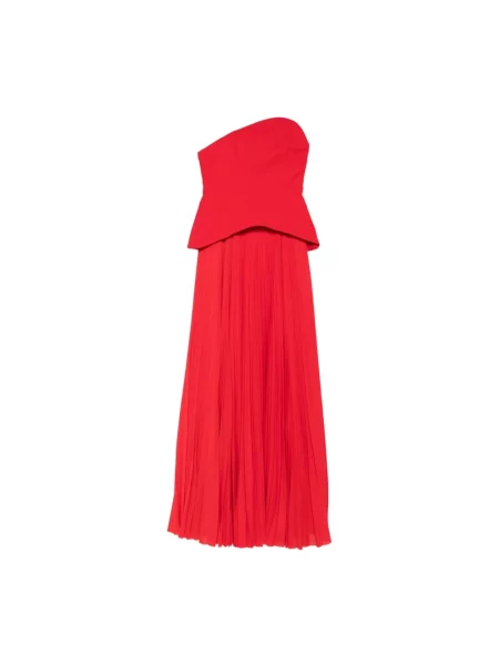 Maksi sukienka maxi Solace London garniturowa czerwona