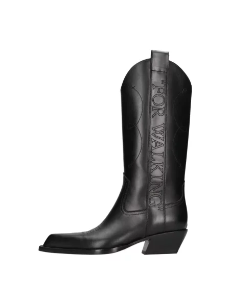 Botki Off-white skórzane białe