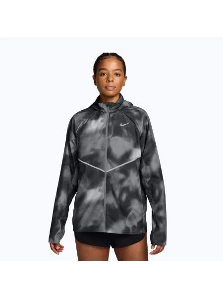Geacă de alergare pentru bărbați Nike Miler black/smoke grey negru