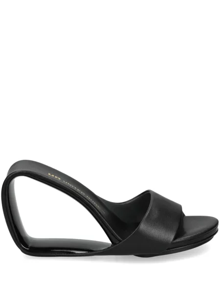 Sandale United Nude din piele negru