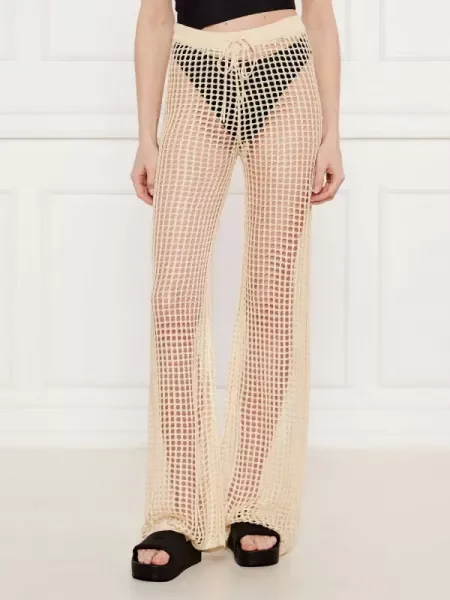 Guess Pantaloni | flare fit negru