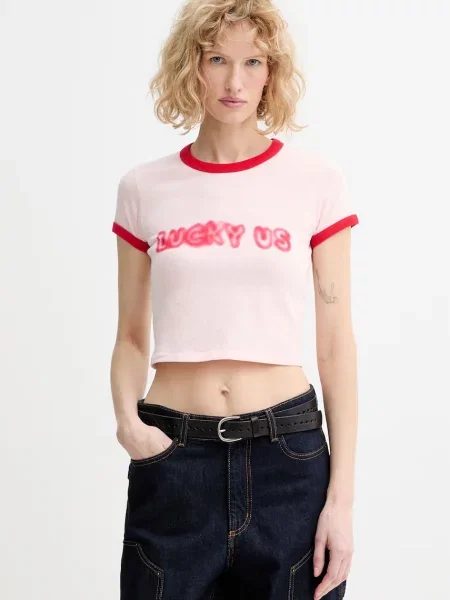 Kenzo tricou din roz