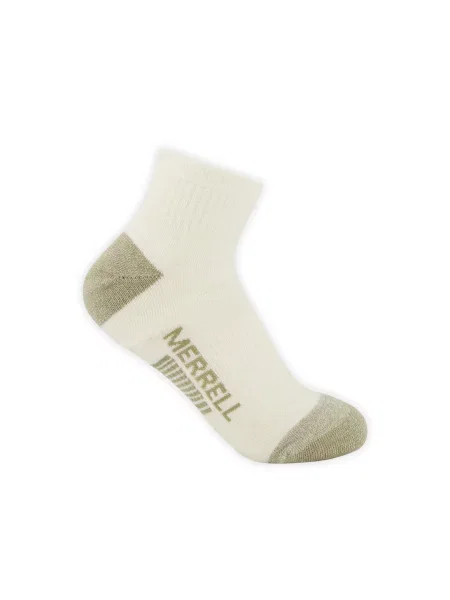MERRELL Športové ponožky olivová / ako vlna biela
