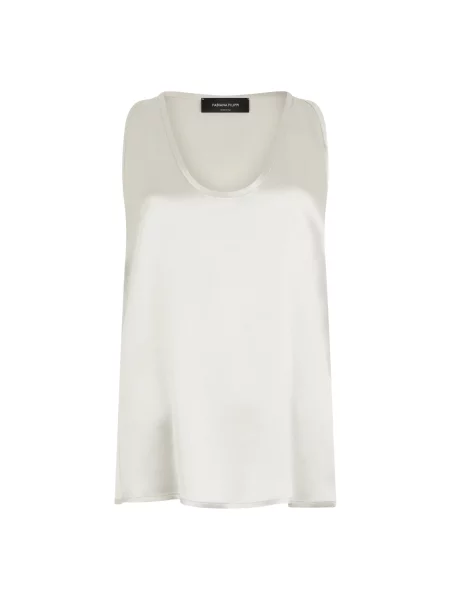 Top Fabiana Filippi elegancki biały