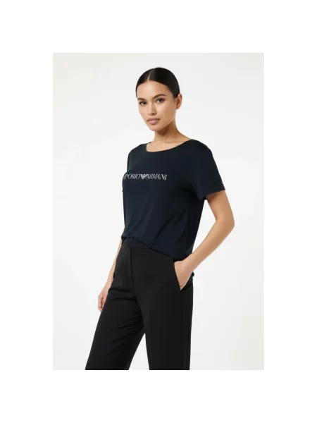 Koszulka Emporio Armani czarna