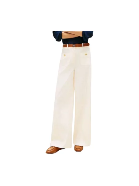 Pantaloni Tommy Hilfiger bej