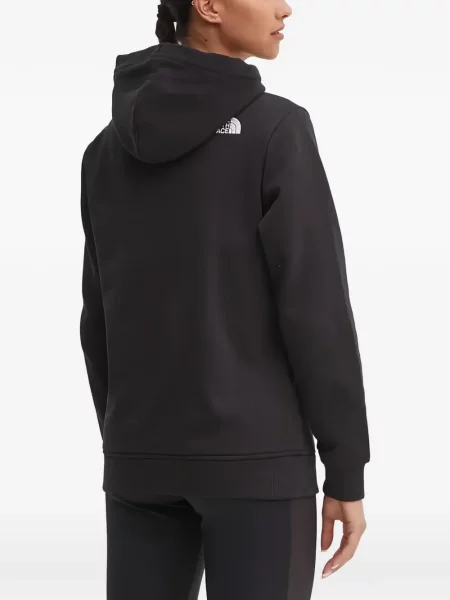 Суичър с качулка The North Face с принт черно