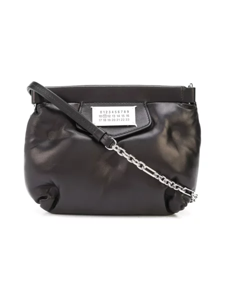 Torebka Maison Margiela skórzana czarna