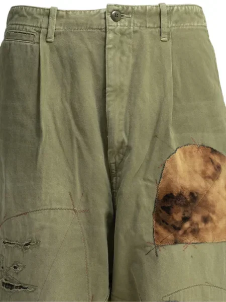 Pantaloni Kapital verde