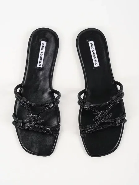 Шлепанцы Karl Lagerfeld с открытой пяткой