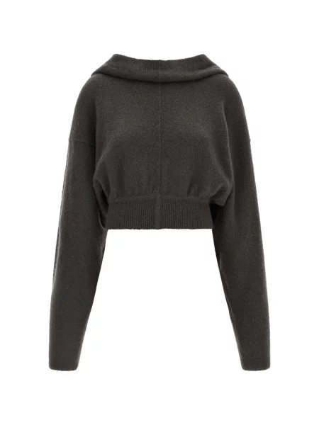 Hanorac cu glugă Rick Owens gri