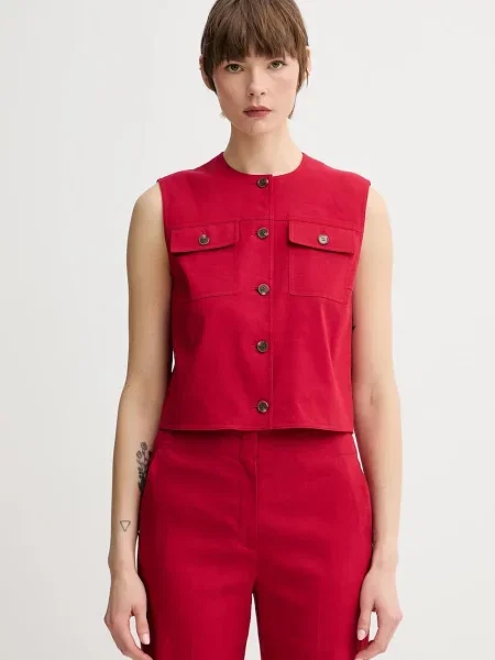 Theory vestă de in rosu un singur rand de
