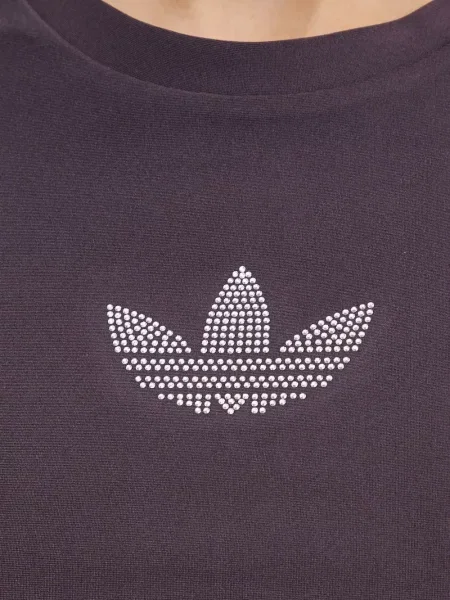 Cropp pantaloni Adidas cu dungi de cristal albastru