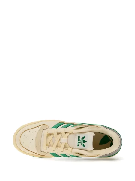 Sneakerși Adidas Forum din piele galben