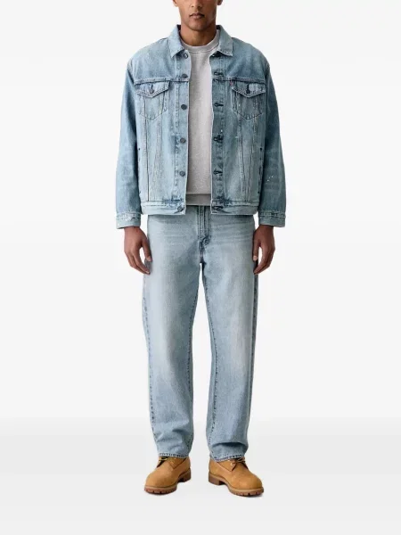 Scurt rucsac Levi's® cu autograf din dantelă gri