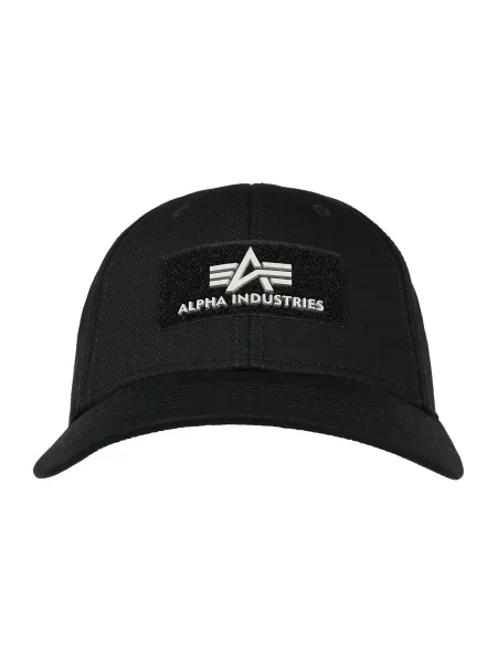 ALPHA INDUSTRIES Čiapka Vlc čierna biela
