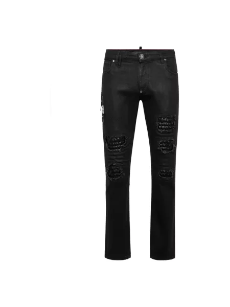 Jeansy Philipp Plein czarne