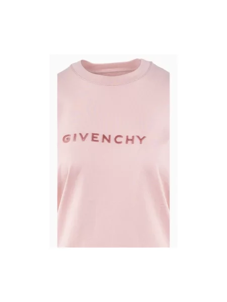 Koszulka Givenchy z krótkim rękawem różowa