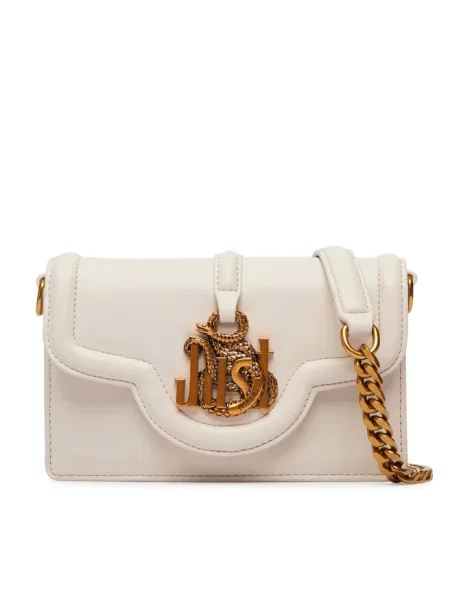 Just Cavalli Torebka Kremowy