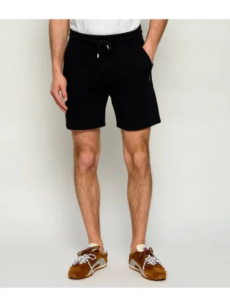 AllSaints Pantaloni scurți ASHER | Straight fit negru