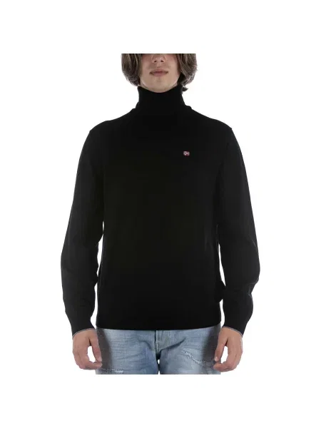Geacă Napapijri de lână negru