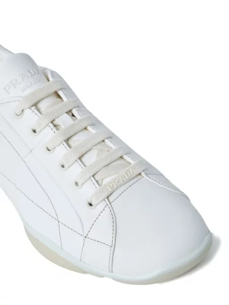 Sneakerși Prada alb