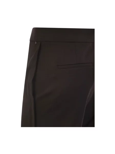 Spodnie Sportmax wełniane brązowe