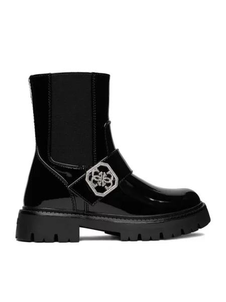 Čizme Guess crna