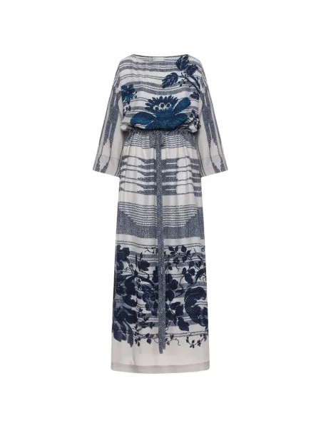 Sukienka maxi Pierre Louis Mascia w paski garniturowa