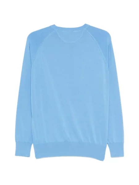 Hanorac crewneck Aspesi albastru