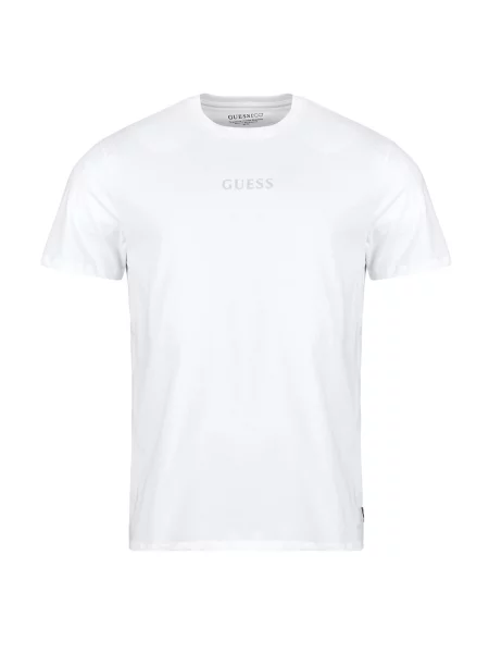 Majica Guess s kratkimi rokavi bela