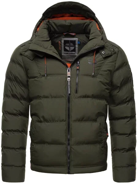 STONE HARBOUR Geacă de iarnă Arvidoo' kaki