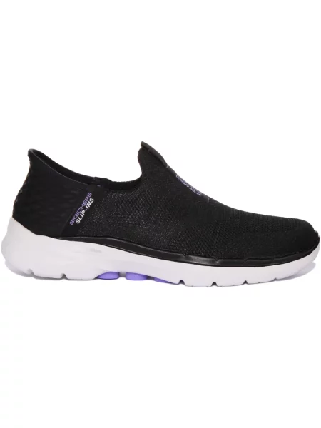 Sneakersy Skechers wsuwane czarne