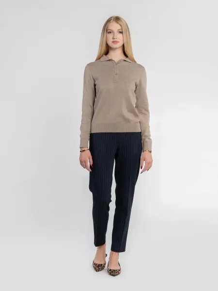 Поло Arber бежевое