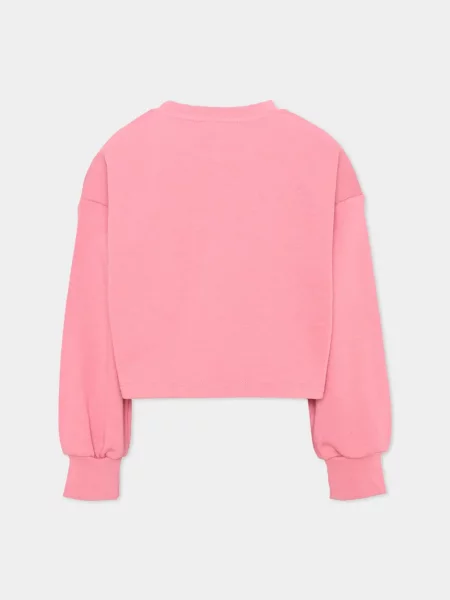 Sweter dziecięcy Barrow różowy