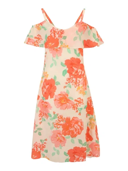Dorothy Perkins Petite Rochie portocaliu închis / verde portocaliu bej