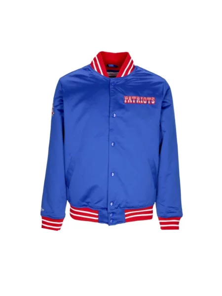 Kurtka bomber Mitchell & Ness niebieski