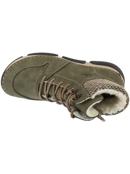 Botine Rieker verde