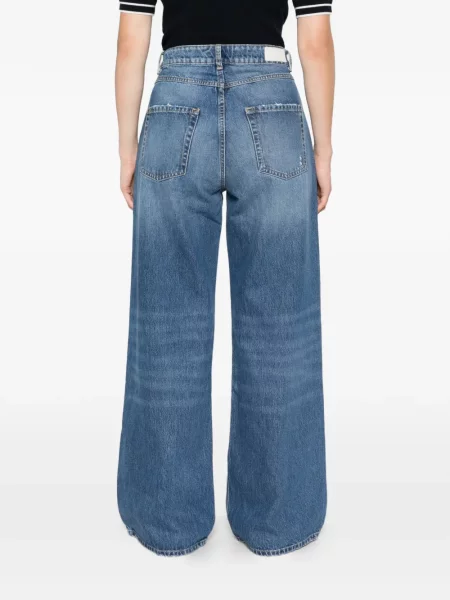 Τζιν με φαρδύ μπατζάκι Icon Denim μπλε