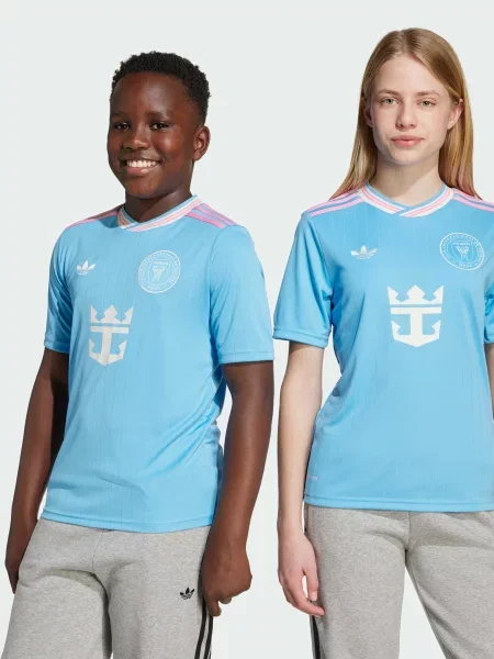 Детская футболка Adidas синяя