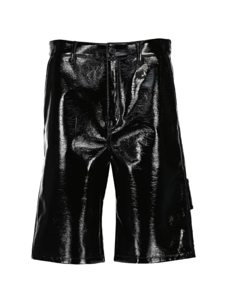 Pantaloni scurți Courreges negru