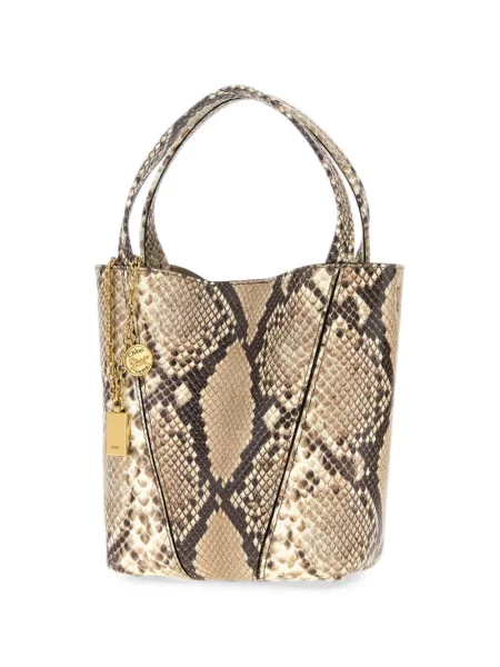 Τσάντα shopper Chloé μπεζ