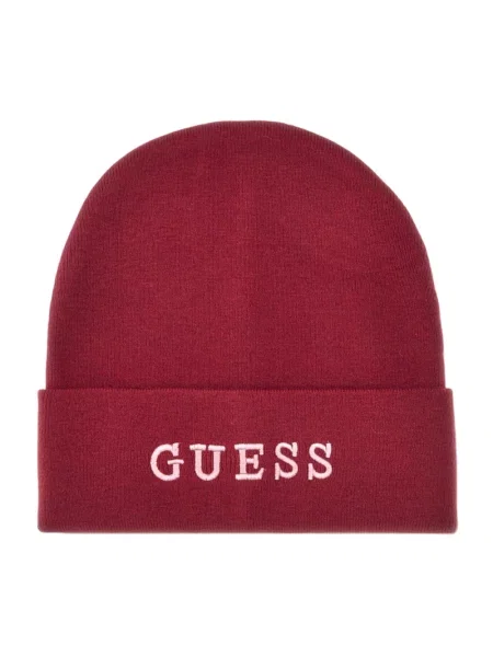 Czapka Guess z logo czerwona