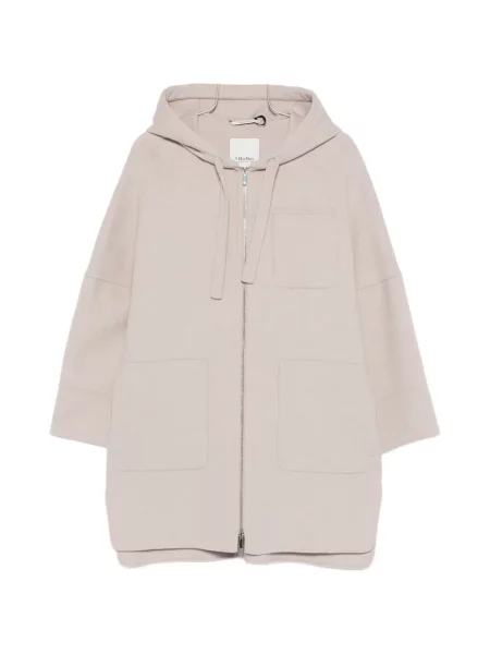 Płaszcz S Max Mara z kapturem