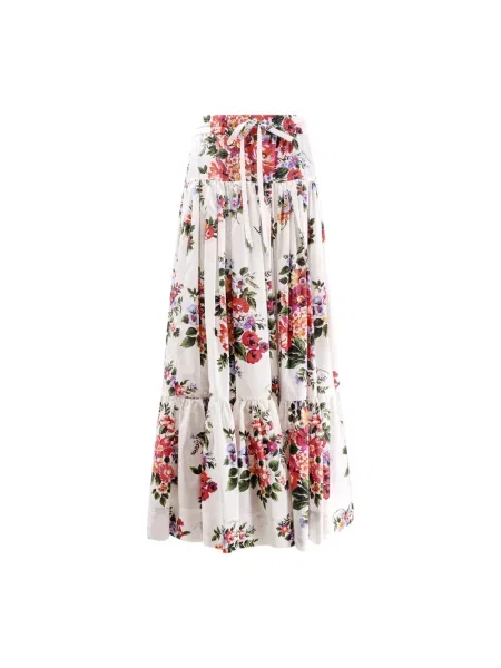 Długa wielobarwność spódnica maxi Dolce And Gabbana