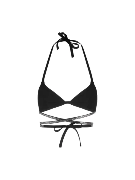 Bikini Heron Preston z kamieniami czarny