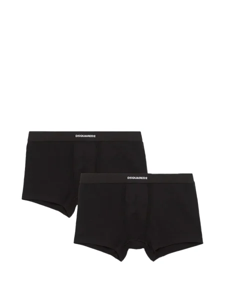 Boxeri Dsquared2 cu autograf negru