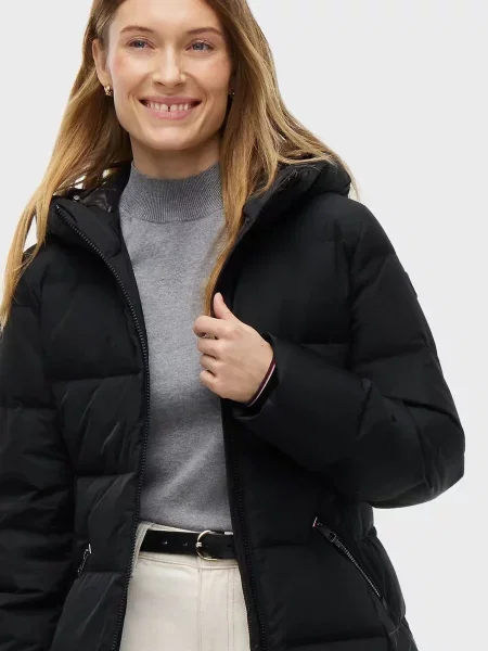 Пуховик Tommy Hilfiger черный