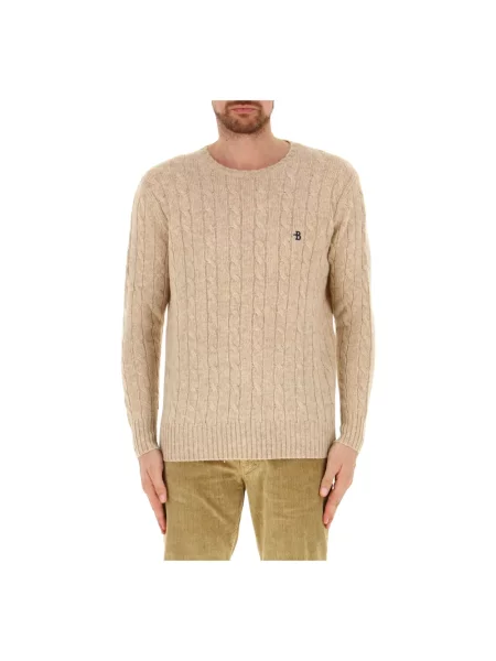Sweter Ballantyne beżowy