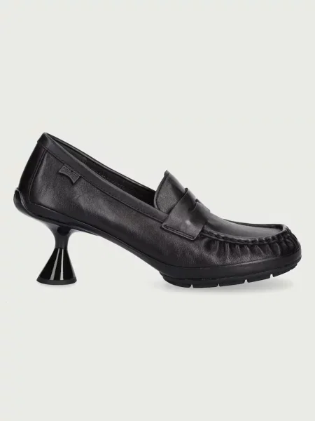 Pantofi cu toc Camper din piele negru